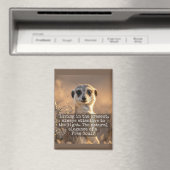 Aimant Adventurous Meerkat Living (In Situ (Lave-vaisselle))