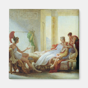 Aimant Aeneas indiquant le Dido de la catastrophe chez