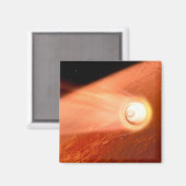 Aimant Aérocoque Avec Perpersévérance Rover Descente Vers (Recto/Verso)