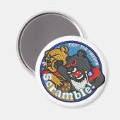 Aimant Aéronef de l'armée de l'air de Taïwan (Recto/Verso)