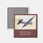 Aimant Aéronefs 2ème guerre mondiale (Recto/Verso)