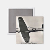 Aimant Aéronefs - Boulton Paul Defiant (Recto/Verso)
