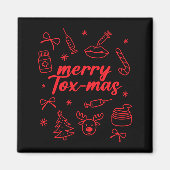 Aimant Aesthetic Nurse Injector Botox Er Xmas Merry Tox-m (Devant)