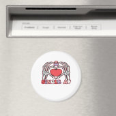 Aimant Af Skeleton Mains Valentines Classic (In Situ (Lave-vaisselle))