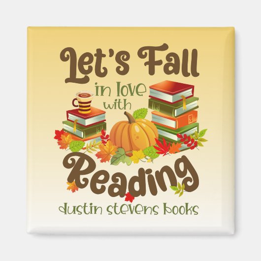 Aimant Affaire Love With Reading Dustin Stevens Books (Devant)
