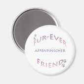 Aimant Affenpinscher Furever (Recto/Verso)