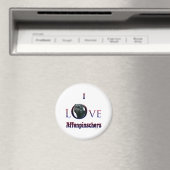 Aimant Affenpinscher I Love (In Situ (Lave-vaisselle))