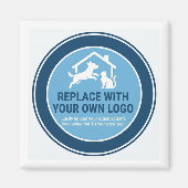 Aimant Affichage de la sensibilisation au logo de l'organ (Devant)