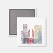 Aimant Affiche de Caen (Recto/Verso)