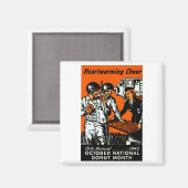 Aimant Affiche de Donut 1943 (Recto/Verso)