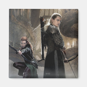 Aimant Affiche de film de TAURIEL™ et de LEGOLAS