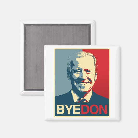 Aimant Affiche de propagande - BYE DON (Recto/Verso)