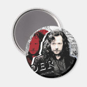 Aimant Affiche de recherche de Sirius Black (Recto/Verso)