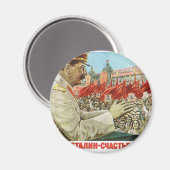 Aimant affiche de stalin (Recto/Verso)