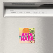 Aimant Affiche de vacances d'Ayia Napa (In Situ (Lave-vaisselle))