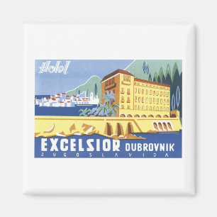 Aimant Affiche de voyage Excelsior Dubrovnik