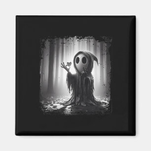 Aimant Affiche Horreur visage Horreur Halloween Coeur fan