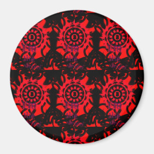 Aimant Affiche. Je suis le diable