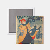 Aimant Affiche publicitaire du Palais de Glace (Recto/Verso)