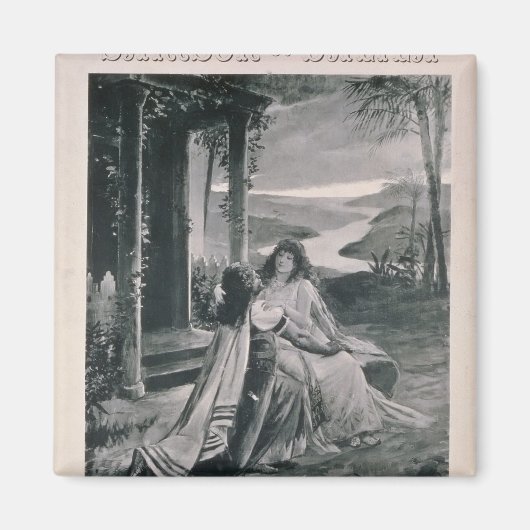 Aimant Affiche publicitaire 'Samson and Dalila' (Devant)