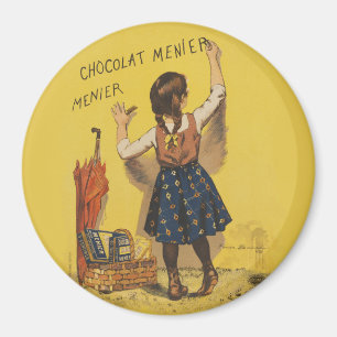 Aimant Affiche vintage Chocolat Menier française Art Boui
