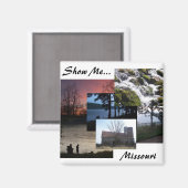 Aimant Afficher...Missouri (Recto/Verso)