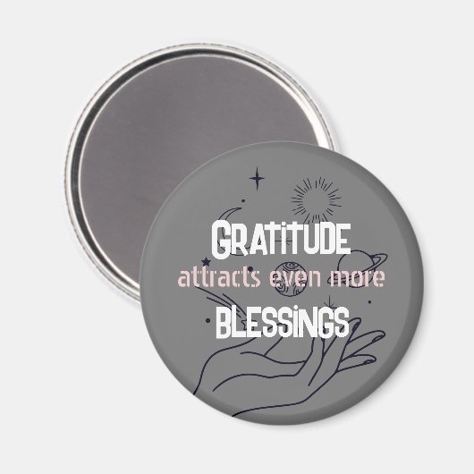 Aimant Affirmation de manifeste (Recto/Verso)