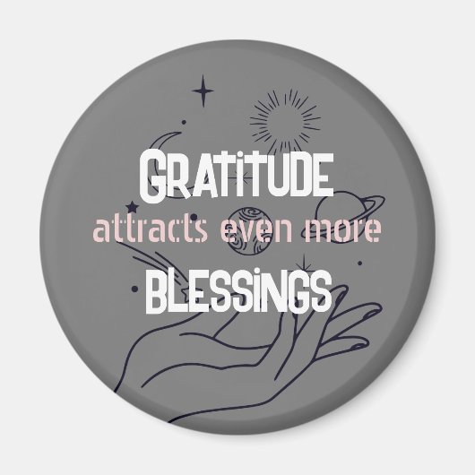 Aimant Affirmation de manifeste (Devant)