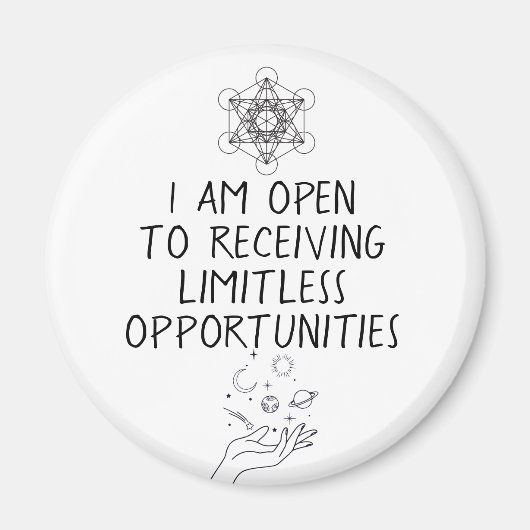 Aimant Affirmation de manifeste (Devant)