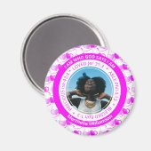 Aimant Affirmation positive Je suis chrétien (Recto/Verso)