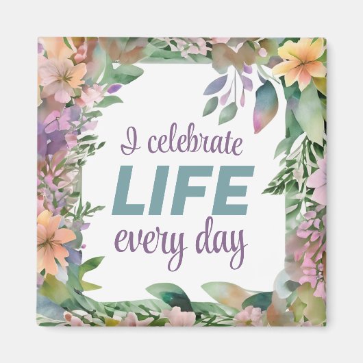 Aimant Affirmation Positive Pour Un Corps Parfait Vie Sai (Devant)