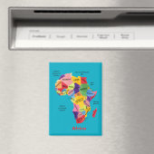 Aimant Africa map (In Situ (Lave-vaisselle))