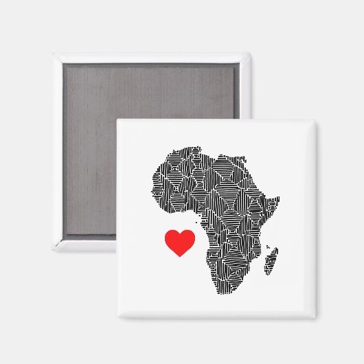 Aimant africain (Recto/Verso)