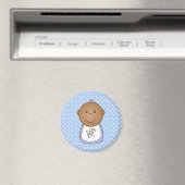 Aimant African American Baby Boy (In Situ (Lave-vaisselle))