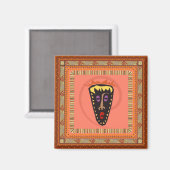 Aimant African mask (Recto/Verso)