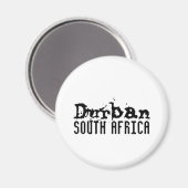 Aimant Africankoko Custom Collection (Durban, Afrique du (Recto/Verso)