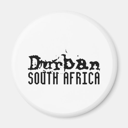 Aimant Africankoko Custom Collection (Durban, Afrique du (Devant)