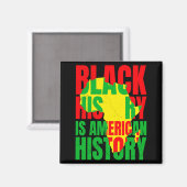 Aimant Afrika Histoire noire Histoire américaine Usa Afri (Recto/Verso)