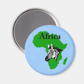 Aimant Afrique (Recto/Verso)