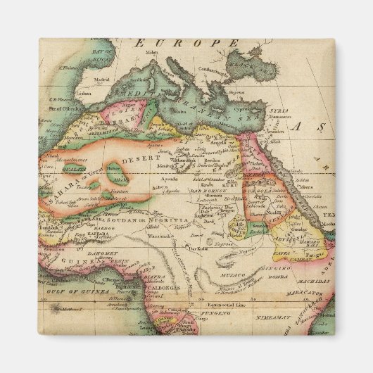 Aimant Afrique 43 (Devant)