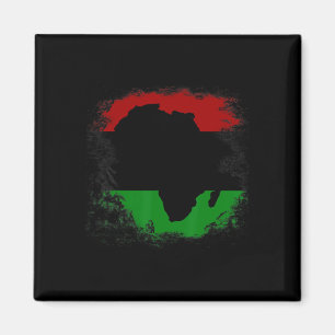 Aimant Afrique Drapeau Afrique Carte du continent panafri