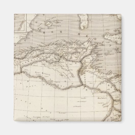 Aimant Afrique du Nord (Devant)