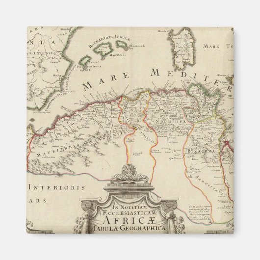 Aimant Afrique du Nord 3 (Devant)