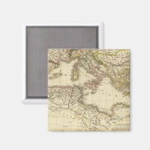 Aimant Afrique du Nord, Méditerranée (Recto/Verso)