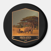 Aimant Afrique du Sud (Devant)