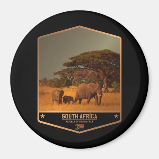 Aimant Afrique du Sud (Devant)