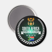 Aimant Afrique du Sud (Recto/Verso)
