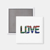 Aimant Afrique du Sud beau texte extraordinaire citation  (Recto/Verso)