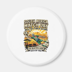 Aimant Afrique du Sud Match Day Skeleton Striker Nations