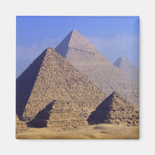 Aimant Afrique, Egypte, Caire, Gizeh. Grandes pyramides
